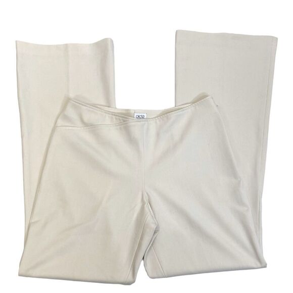 Cache High Rise Cream Flared Pants Size 10 NWT - Picture 3 of 8